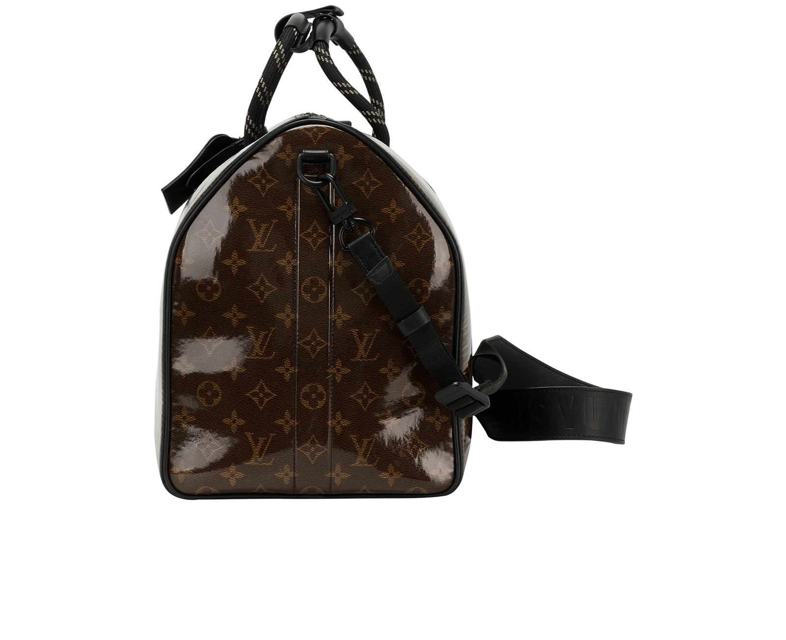 Limited Edition Bandouliere Keepall 50, &pound;1,600, Handbags, Brown, Coated Canvas, Bottom view